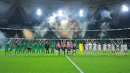 مباراة السعودية والعراق في تصفيات كأس العالم