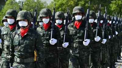 قوات من الجيش التايليندي