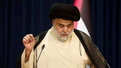 الزعيم العراقي الشيعي مقتدى الصدر