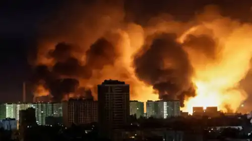 من الهجوم الروسي على كييف