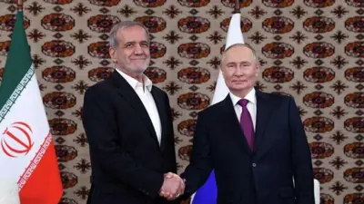 الرئيس الروسي والإيراني