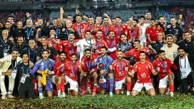 الأهلي المصري يحتفل بلقب كأس "إفريقيا - آسيا - المحيط الهادئ"