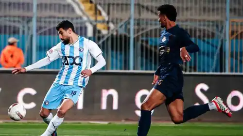 مباراة بيراميدز والزمالك في الدوري المصري
