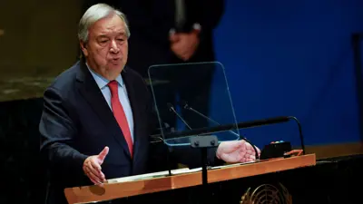 الأمين العام للأمم المتحدة أنطونيو غوتيريش