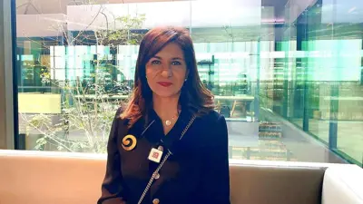 وزيرة الهجرة المصرية السابقة نبيلة مكرم عبيد