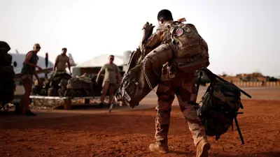 جنود فرنسيون في أفريقيا