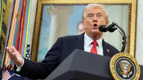 الرئيس الأمريكي دونالد ترامب