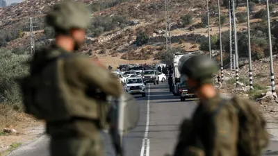 الجيش الإسرائيلي في الضفة الغربية 