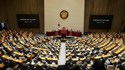 خلال التصويت على عزل يون سوك يول