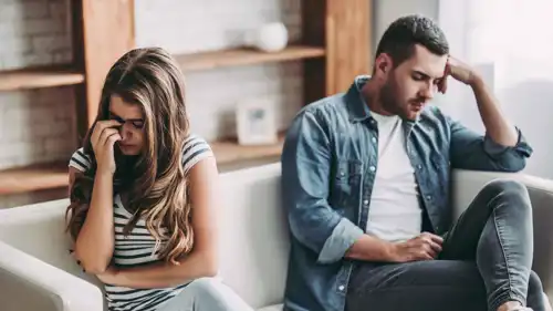 أزواج مصابون بالاكتئاب 