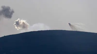 غارة إسرائيلية سابقة على جنوب لبنان