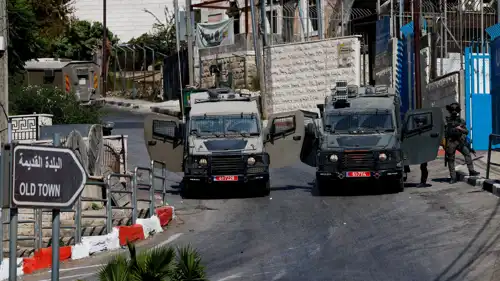 قوات إسرائيلية في رام الله 