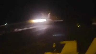 مقاتلة أمريكية تنطلق لضرب مواقع الحوثي في اليمن