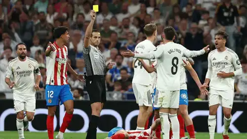 من مباراة ريال مدريد وجيرونا في الليغا