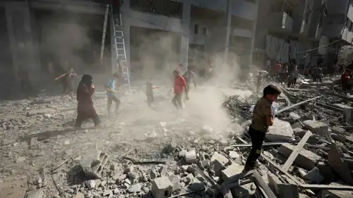 قصف إسرائيلي على غزة