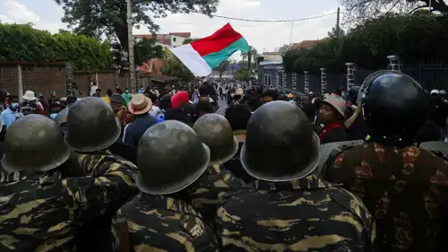 مظاهرات مدغشقر