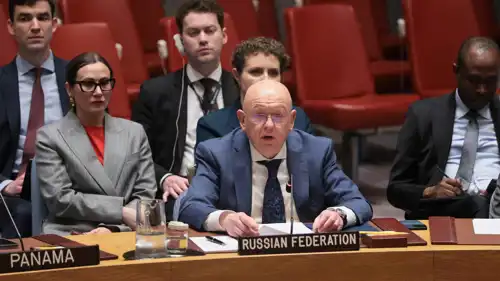 سفير روسيا لدى الأمم المتحدة فاسيلي نيبينزيا