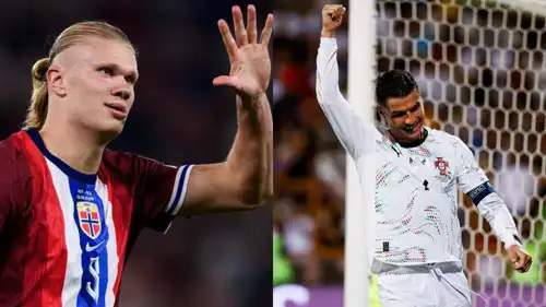 كريستيانو رونالدو وهالاند