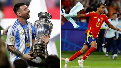 لامين يامال وليونيل ميسي