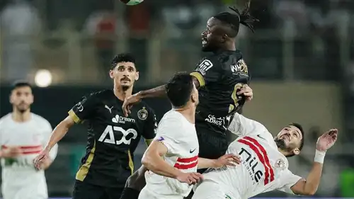 مباراة سابقة بين الزمالك وبيراميدز 