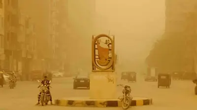 العاصفة الرملية في مصر