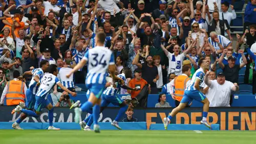 مانشستر سيتي يواصل نزيف النقاط ويخسر أمام برايتون في الدوري الإنجليزي