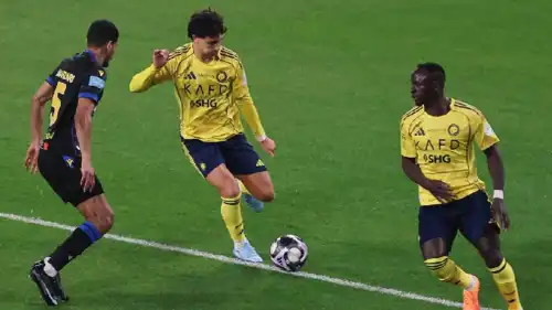 مباراة النصر والتعاون في دوري روشن السعودي