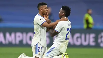 فينيسيوس جونيور ورودريغو ثنائي ريال مدريد