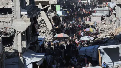 خان يونس في قطاع غزة