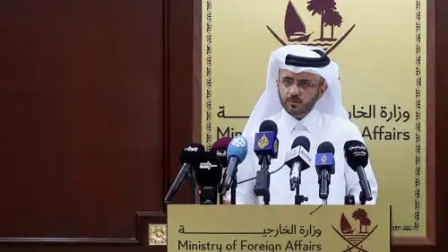 المتحدث باسم وزارة الخارجية القطرية، ماجد الأنصاري