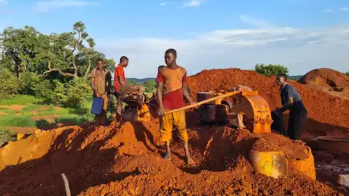 منجم ذهب غرب أفريقيا
