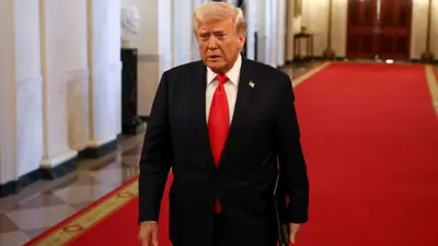 الرئيس الأمريكي دونالد ترامب