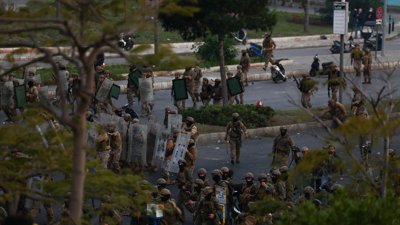 اشتباكات بين الأمن اللبناني ومؤيدي حزب الله