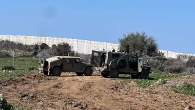 قوات إسرائيلية على الحدود مع لبنان