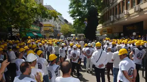 إضراب سابق لعمال أتراك بسبب الأجور قبل 3 أشهر