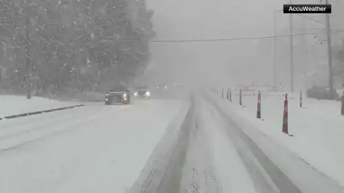 ثلوج في أمريكا - أرشيفية