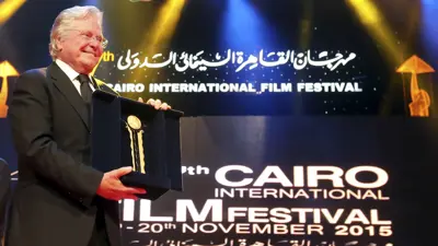 حسين فهمي في مهرجان القاهرة السينمائي الدولي 37 