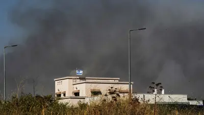 دخان متصاعد من موقع إسرائيلي بعد قصف لـ "حزب الله"