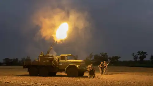 جنود أوكرانيون في دنيبروبتروفسك