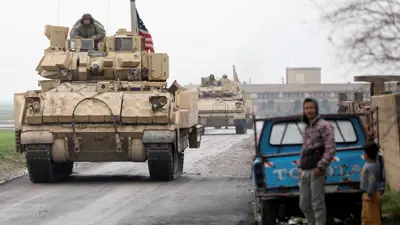 قوات أمريكية في القامشلي بسوريا