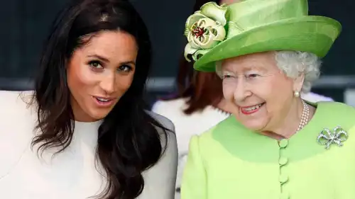 الراحلة الملكة إليزابيث وميغان ماركل 