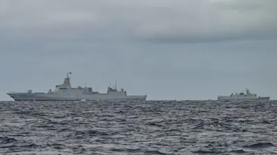 سفن تابعة للقوات الصينية