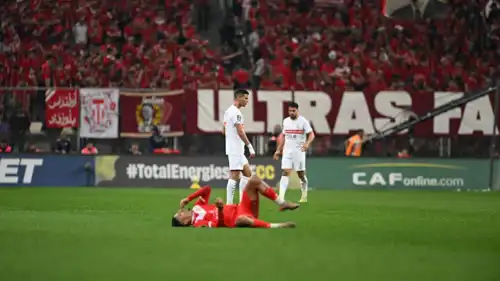 مباراة الذهاب بين الزمالك وشباب بلوزداد