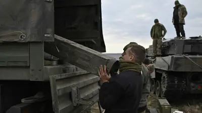 أسلحة وذخائر تستخدمها القوات الأوكرانية