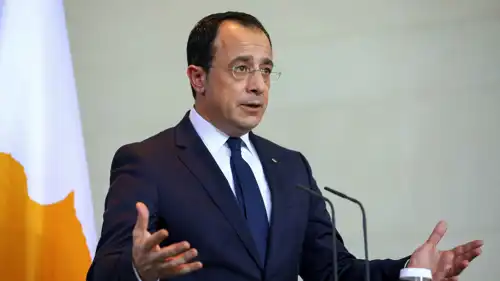  الرئيس القبرصي نيكوس خريستودوليديس