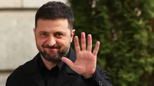 الرئيس الأوكراني فولوديمير زيلينسكي