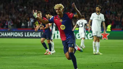 لامين يامال نجم برشلونة