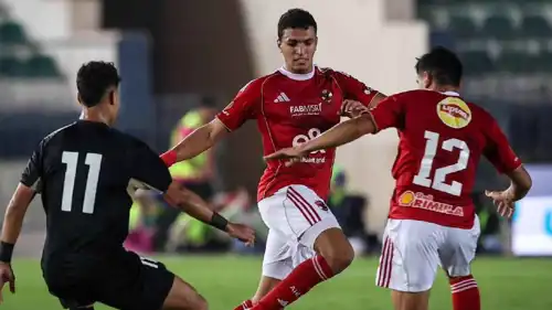 مباراة بتروجت ضد الأهلي في الدوري المصري
