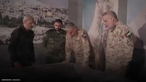 اجتماع سري لقيادات القسام.. إسرائيل تكشف صورة جديدة لأبو عبيدة