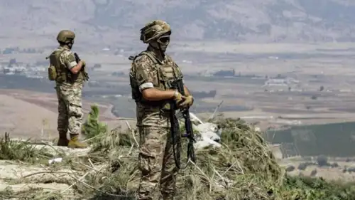 عناصر من الجيش اللبناني في الجنوب